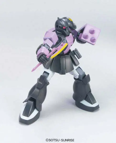 Maquette hguc zaku i black tri stars 1/144